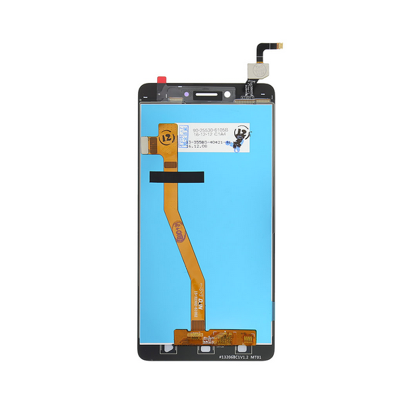 LCD-display + pekdon Lenovo K6 Note - Svart