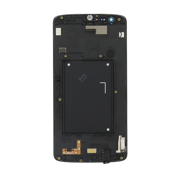 LCD-display + Touch Unit + Framsida LG K8 - Svart