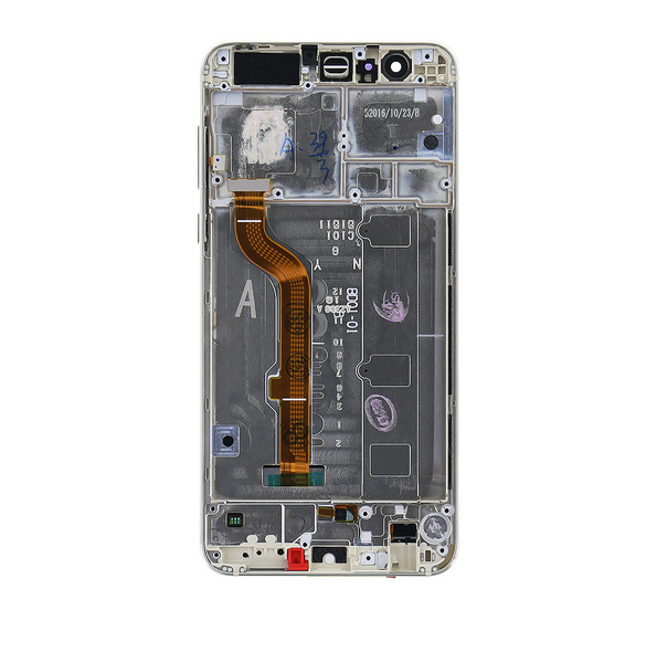 LCD-display + Touch Unit + Framsida Huawei Honor 8 - Guld