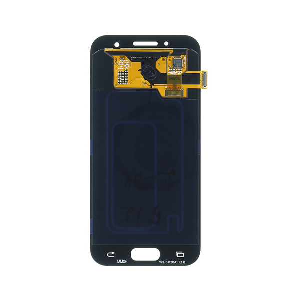 LCD-display + Touch Unit Samsung Galaxy A3 2017 A320 - Guld (Service Pack)