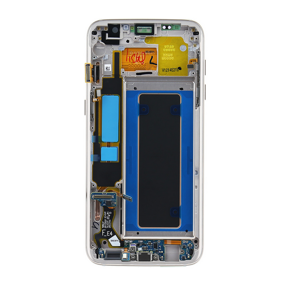 LCD-display + Touch Unit Samsung Galaxy S7 Edge G935 - Blå (Service Pack)