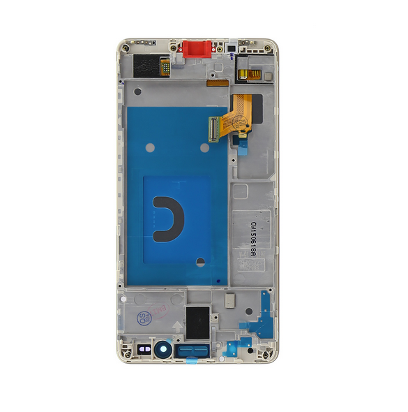 LCD-display + Touch Unit + Framsida Huawei Honor 7 - Guld