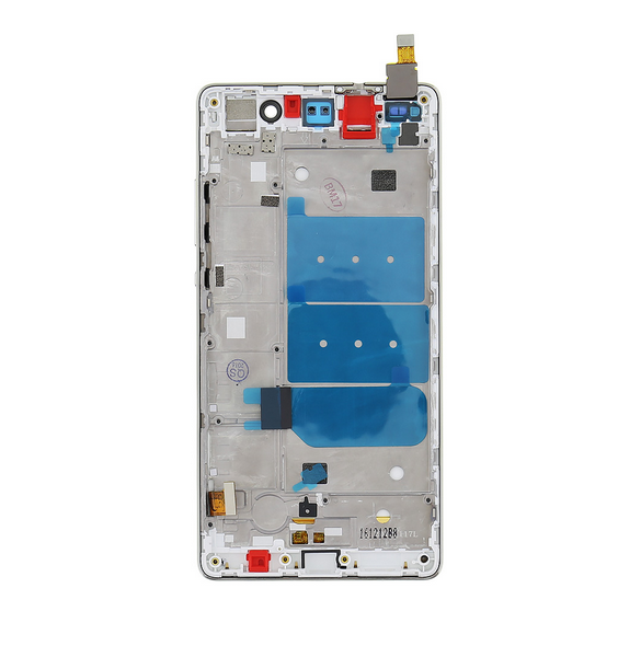 LCD-display + Touch Unit + Framsida Huawei P8 Lite - Vit