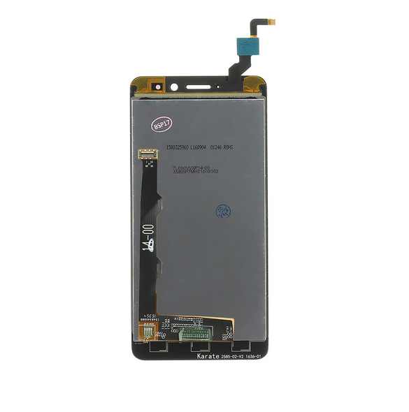 LCD-display + Touch Unit Lenovo K6 - Guld
