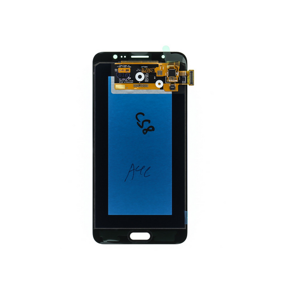 LCD-display + Touch Unit Samsung Galaxy J7 2016 J710 - Guld (Service Pack)