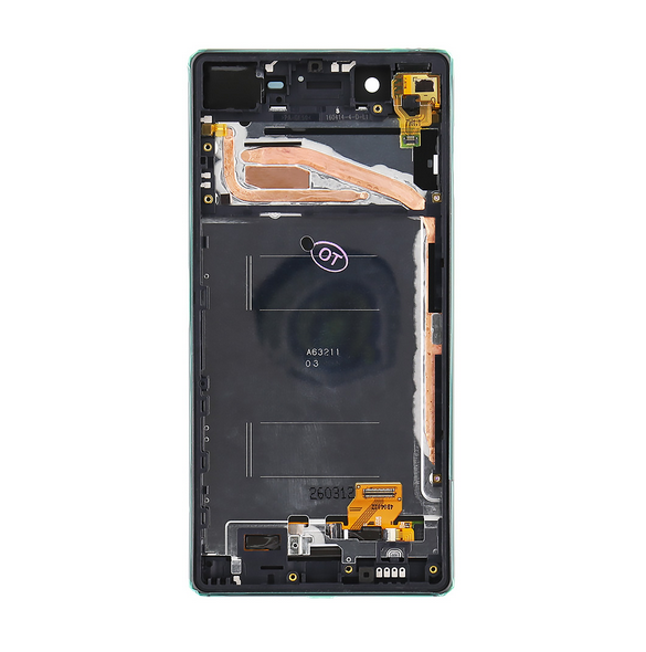 LCD-display + Touch Unit + Framsida Sony Xperia X F5121 - Svart (Service Pack)