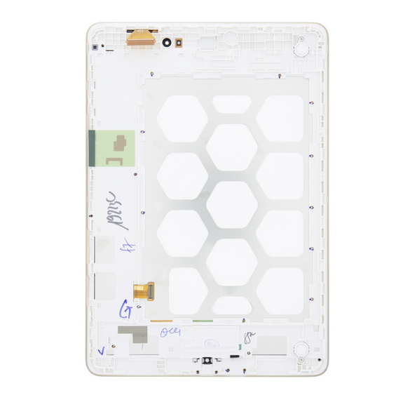LCD-display + Touch Unit + Front Cover Samsung Galaxy TAB A 9.7 T550 - Vit (Service Pack)