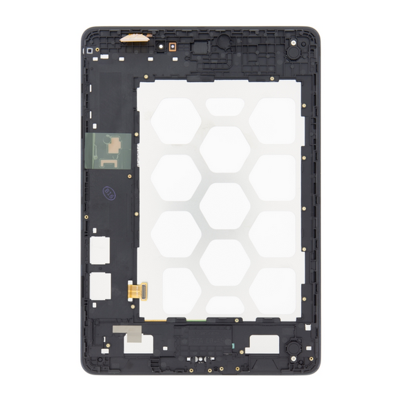 LCD-display + Touch Unit + Front Cover Samsung Galaxy TAB A 9.7 T550 - Svart (Service Pack)