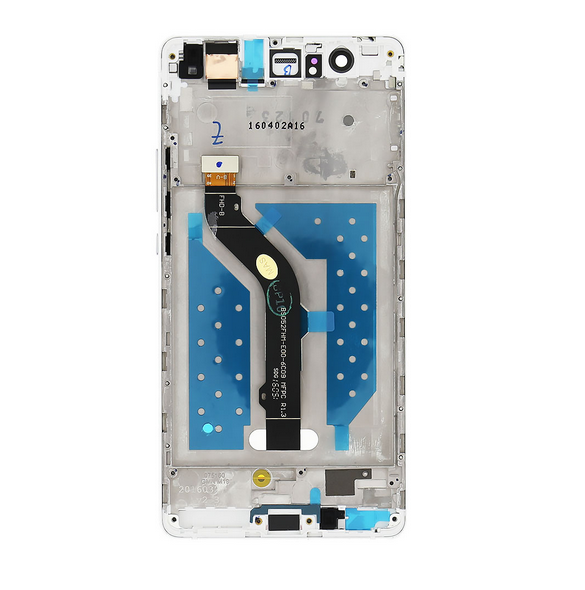 LCD-display + Touch Unit + Framsida Huawei P9 Lite - Vit