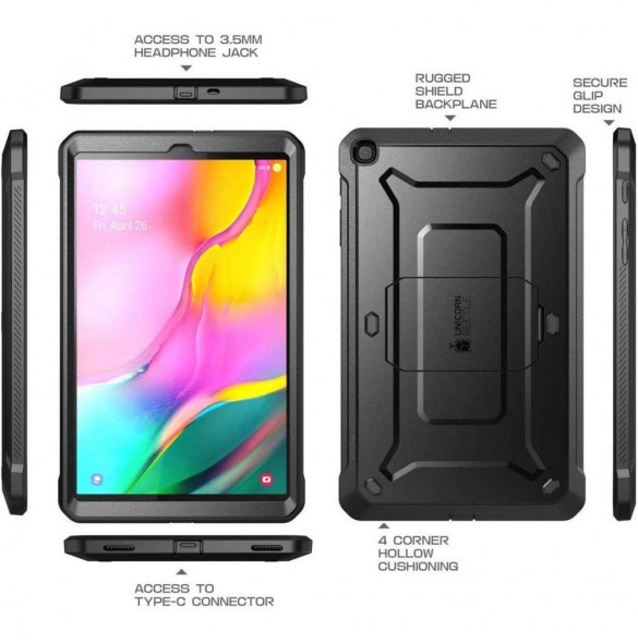 Samsung Galaxy Tab A 10.1 2019 T510 / T515 kommer att skyddas av detta fantastiska skydd.