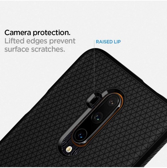Vackert och pålitligt skyddsfodral för OnePlus 7T Pro.