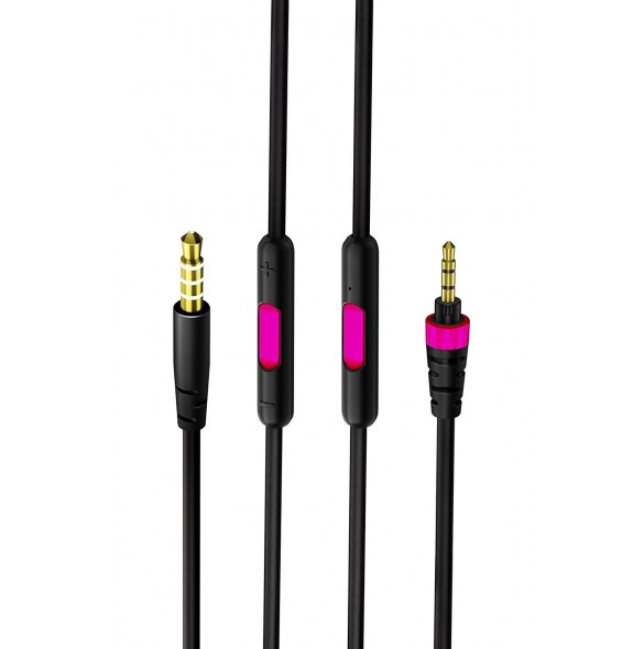 Razer Kraken Mobile - Analoga Gaming och Musikhörlurar Neon Röd