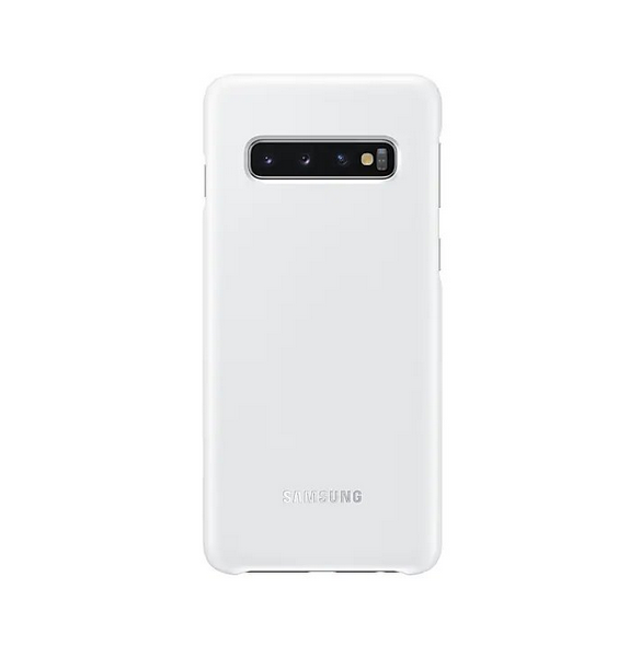 Vitt och mycket praktiskt omslag från Samsung.