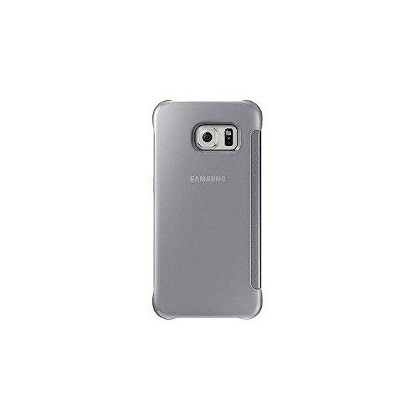 Samsung EF-ZG925BSEGWW Clear View Cover till Samsung Galaxy S6 Edge - Silver