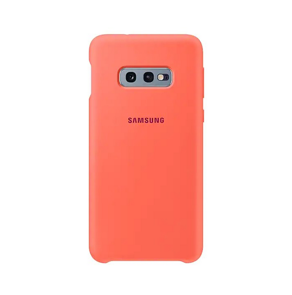 Samsung Galaxy S10e och väldigt snyggt skydd från Samsung.