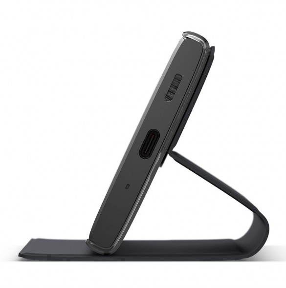 Sony SCSH10 Style Cover Flip till Sony Xperia XA2 - Svart