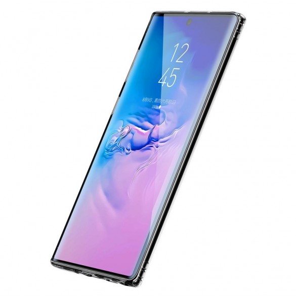 Samsung Galaxy Note 10 Plus och väldigt snyggt skydd från Baseus.