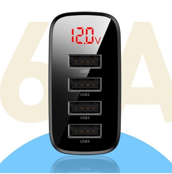 USB3-utgång: DC 5V / 2.4A Max.
