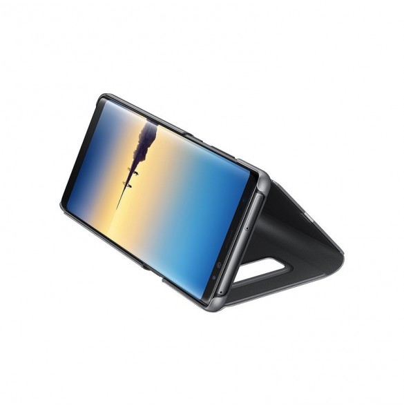Samsung EF-ZN950CBE Clear View Cover Vikbart Fodral Till Samsung Galaxy Note 8 - Svart