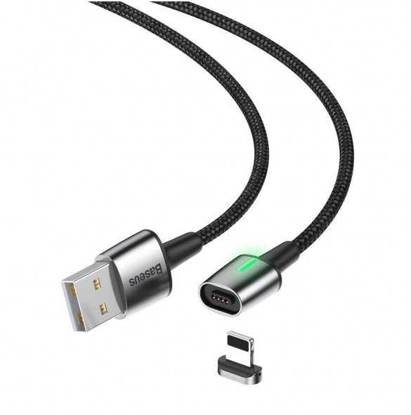 Baseus Zink magnetkabel är flätad av hög kvalitet och hållbar nylon.
