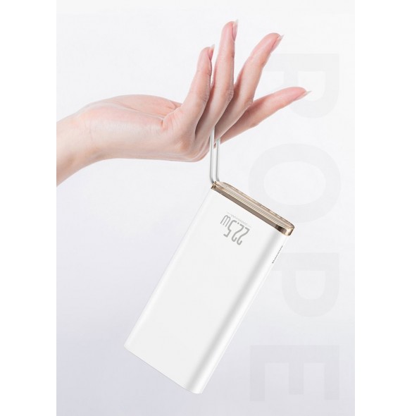 Batteriet känner igen automatiskt enheten som är ansluten och väljer optimal ström.