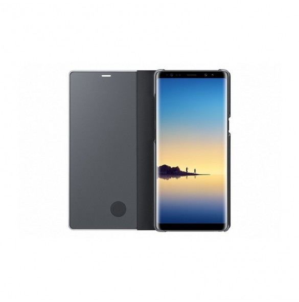 Samsung EF-ZN950CBE Clear View Cover Vikbart Fodral Till Samsung Galaxy Note 8 - Svart