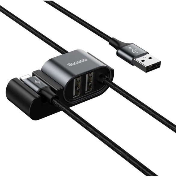 Med 1,5 m kabel och krok för att enkelt nå passagerare