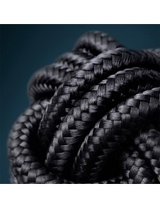 Nylon med exakt flätad kabel med hög täthet, skadebeständig och hållbar för användning.
