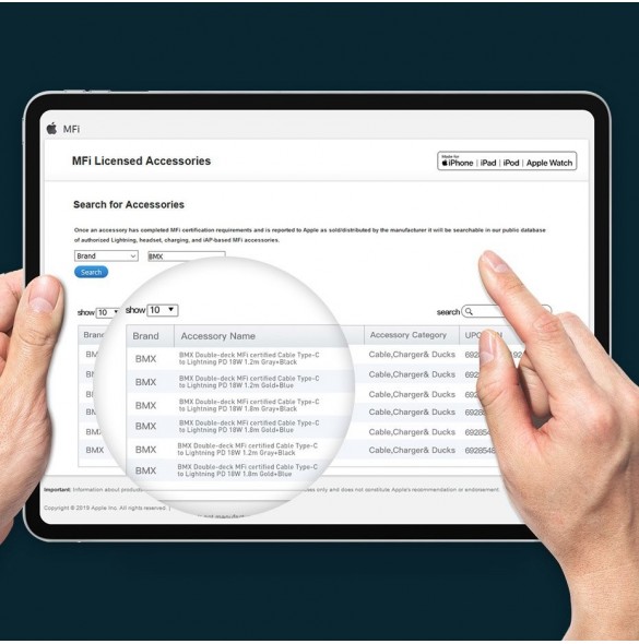 Support 18W PD-snabbladdning, vilket möjliggör PD-snabbladdning för enheter över iPhone 8.