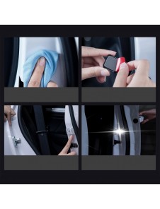 Klistra med hög Qulaity Adhesive
Klistra in med högkvalitativ lim, fast och retigerbar utan att skada bilens kaross.