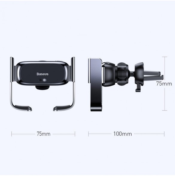 Special triangel clamp design gör monteringen stabil som ett berg.