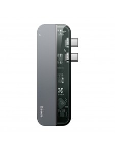Thunderbolt 3-i-1-gränssnitt, stödjer TB3 40 Gbps överföringshastighet, 5K / 60Hz videoutgång och PD