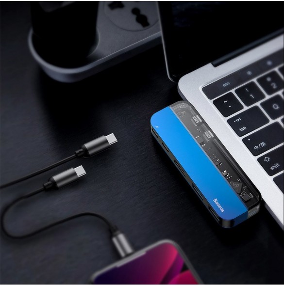 Utgång: Type-C * 2 + USB3.0 * 2 + 4K HD * 1