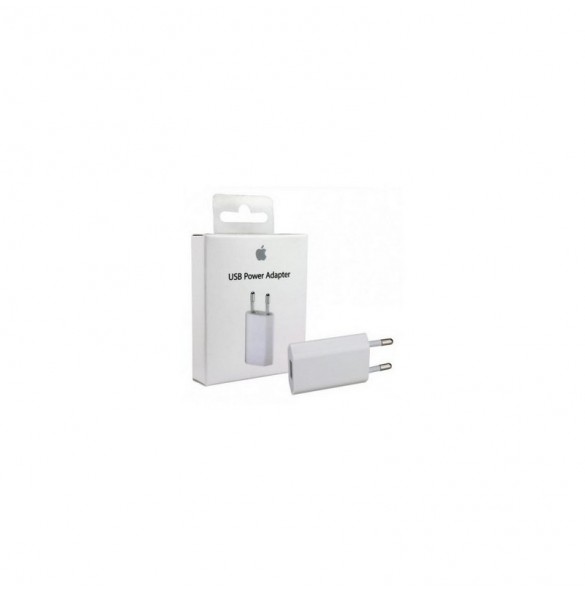Apple USB är en bekväm och pålitlig enhet gjord av stötdålig vit plast.