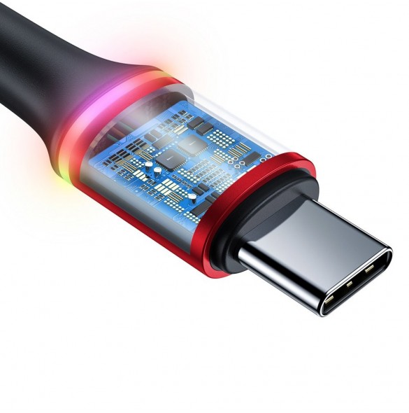 USB / USB-C-kabel med stöd av få populära snabbladdningstekniker