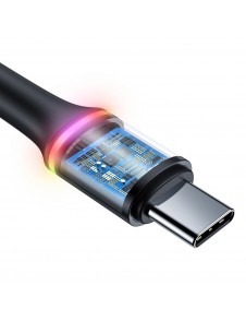 USB / USB-C-kabel med stöd av få populära snabbladdningstekniker