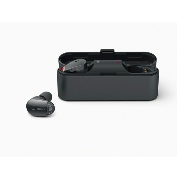 Sony WF-1000X Truly Wireless In-Ear Noise Cancelling Headphones - Svart