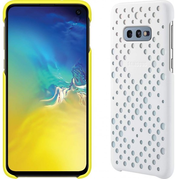 Samsung mönsterfodral Samsung Galaxy S10e (EF-XG970CWEGWW) - Vit / Gelb