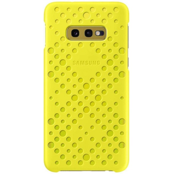 Samsung mönsterfodral Samsung Galaxy S10e (EF-XG970CWEGWW) - Vit / Gelb