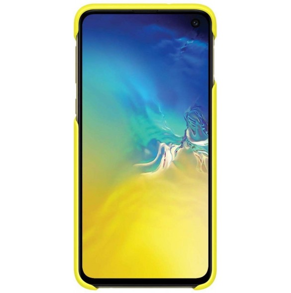 Samsung mönsterfodral Samsung Galaxy S10e (EF-XG970CWEGWW) - Vit / Gelb