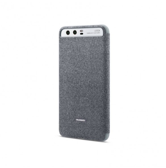 Huawei S-View Case Vikbart Fodral Till Huawei P10 Plus - Ljusgrå