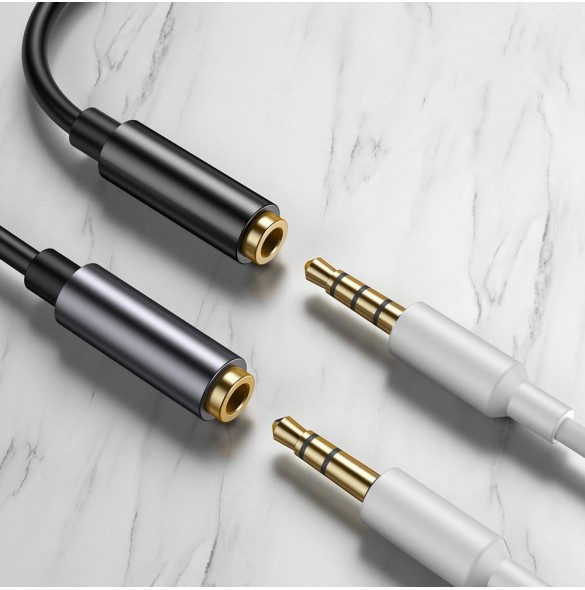 USB-C till 3,5 mm kvinnlig jack aux-ljud