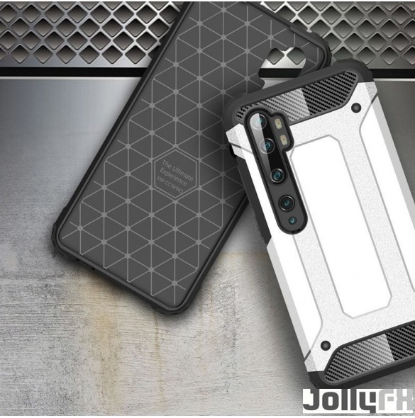 Silver och mycket snyggt omslag Xiaomi Mi Note 10 / Mi Note 10 Pro / Mi CC9 Pro.