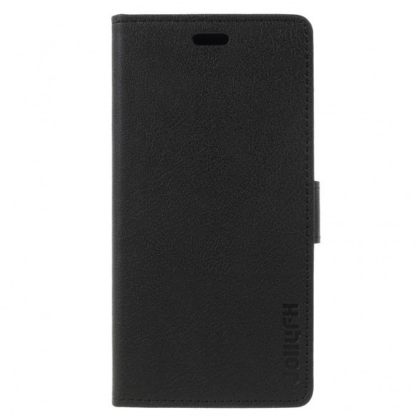 JollyFX Plånboksläderfodral till Samsung Galaxy J4 (2018) - Svart