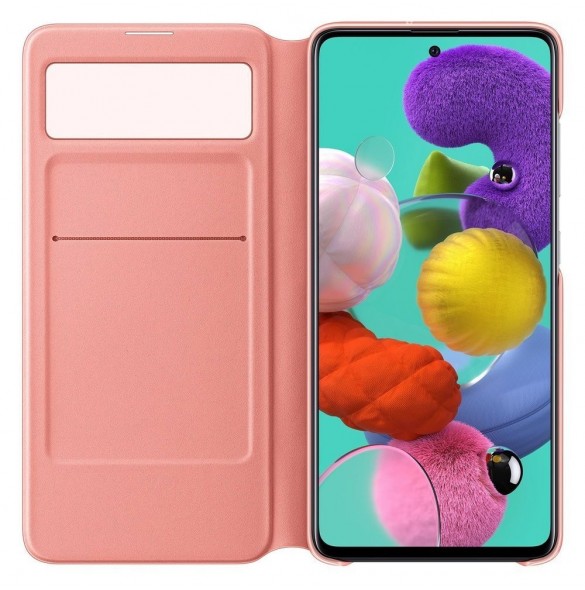 Samsung Galaxy A51 och väldigt snyggt skydd från Samsung.