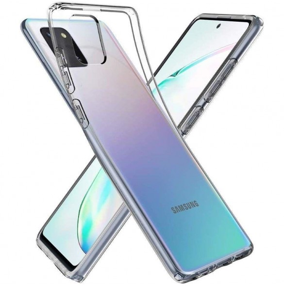 Kristallklart och väldigt snyggt omslag Samsung Galaxy Note 10 Lite.