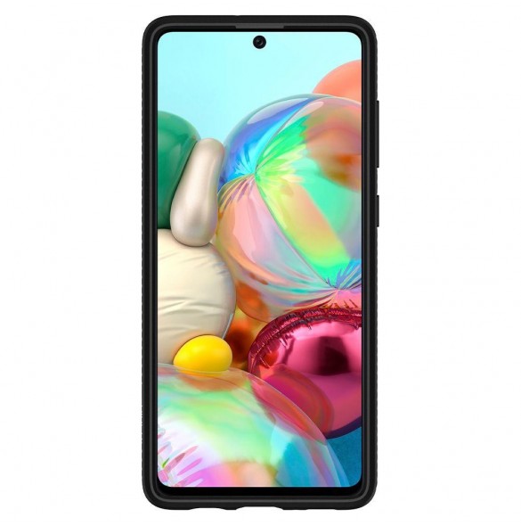 Samsung Galaxy A71 och väldigt snyggt skydd från Spigen.