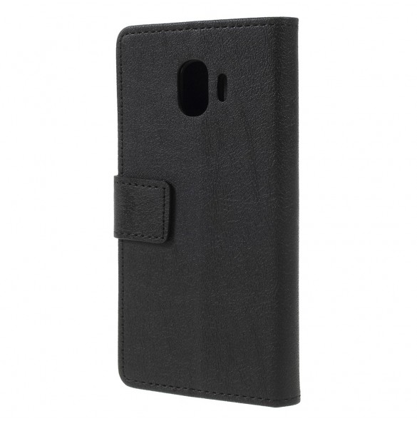 JollyFX Plånboksläderfodral till Samsung Galaxy J2 Pro (2018) - Svart