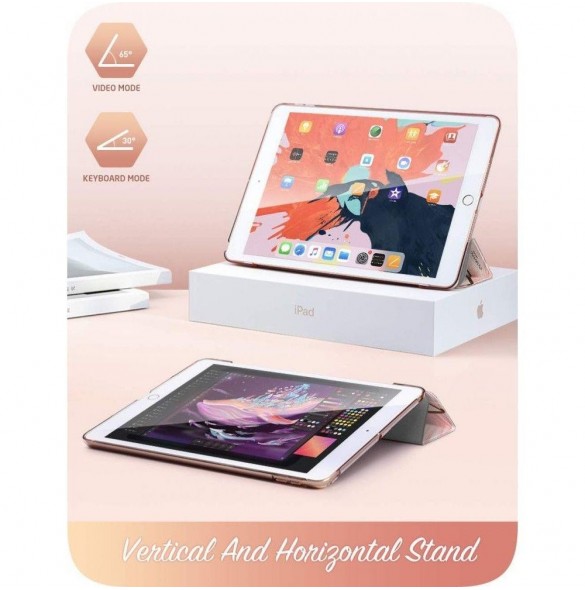 Marmor och mycket snygg täckning iPad 10.2 2019.