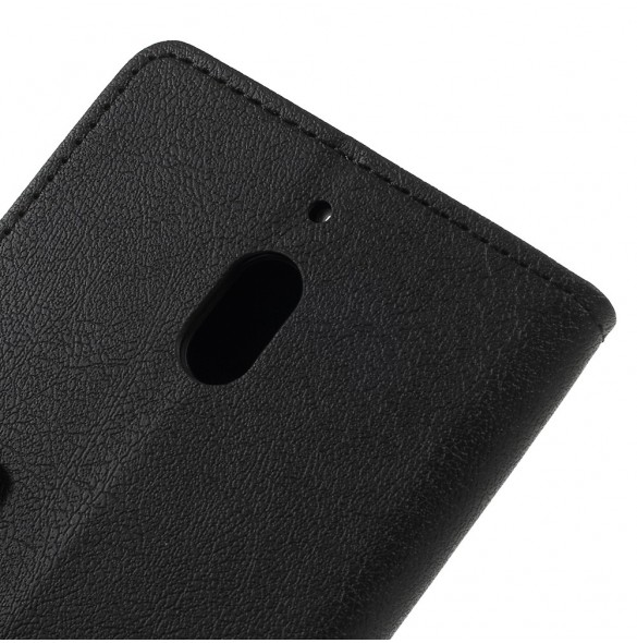 JollyFX Plånboksläderfodral till Nokia 2.1 - Svart